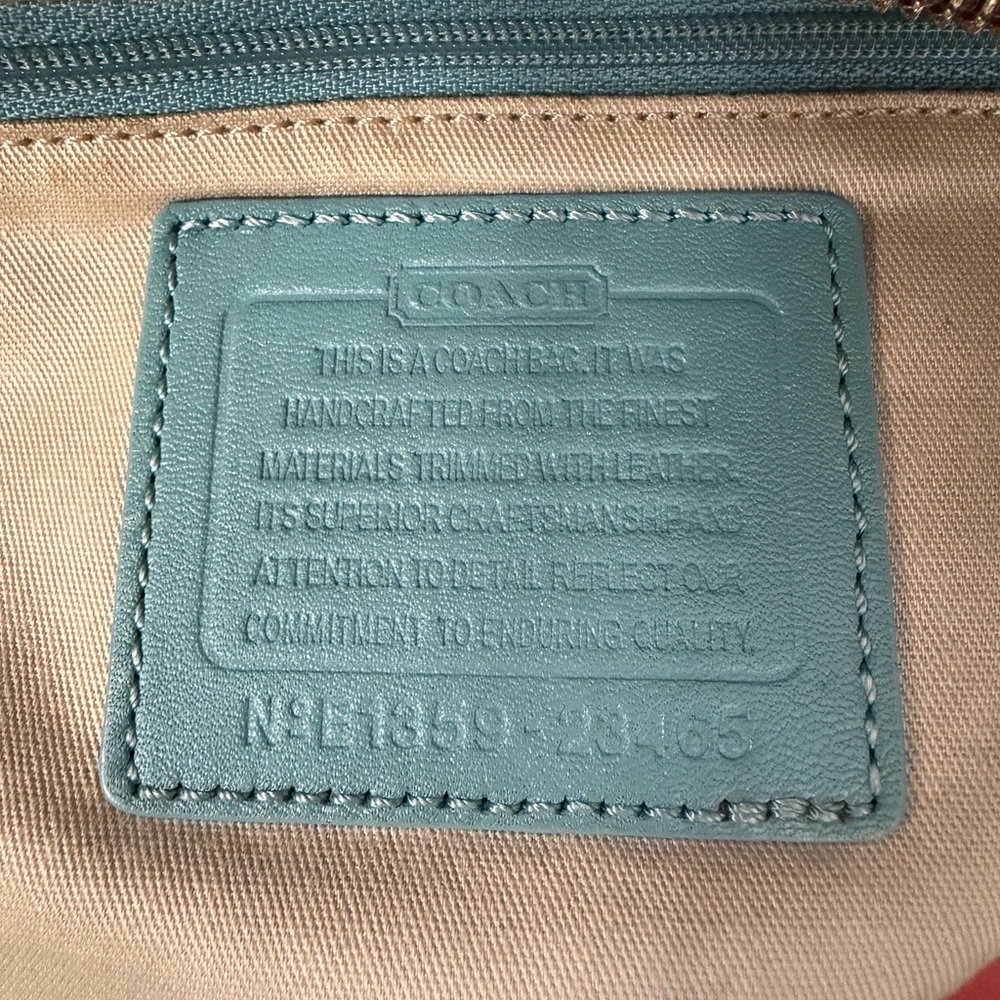 Coach Brown Signature Tote - Picture 2 of 8